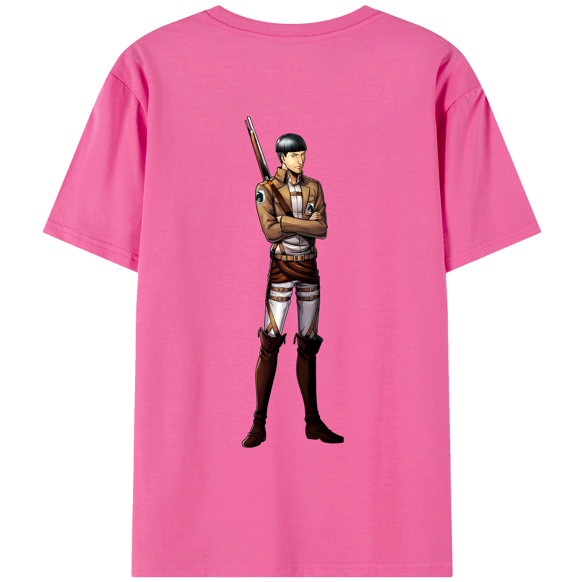 （画像用） 進撃の巨人 Attack on Titan レディース半袖Tシャツ(バックプリント)